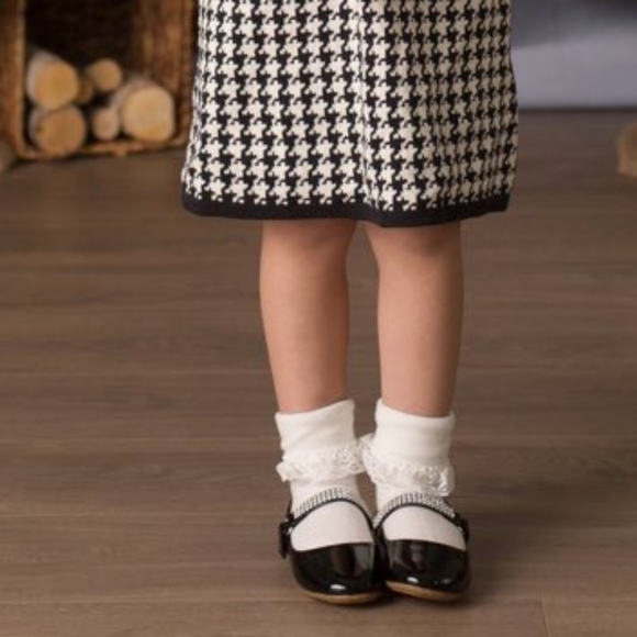 stelle Other - Toddler Special Occasion Black Dressy Flat Shoes